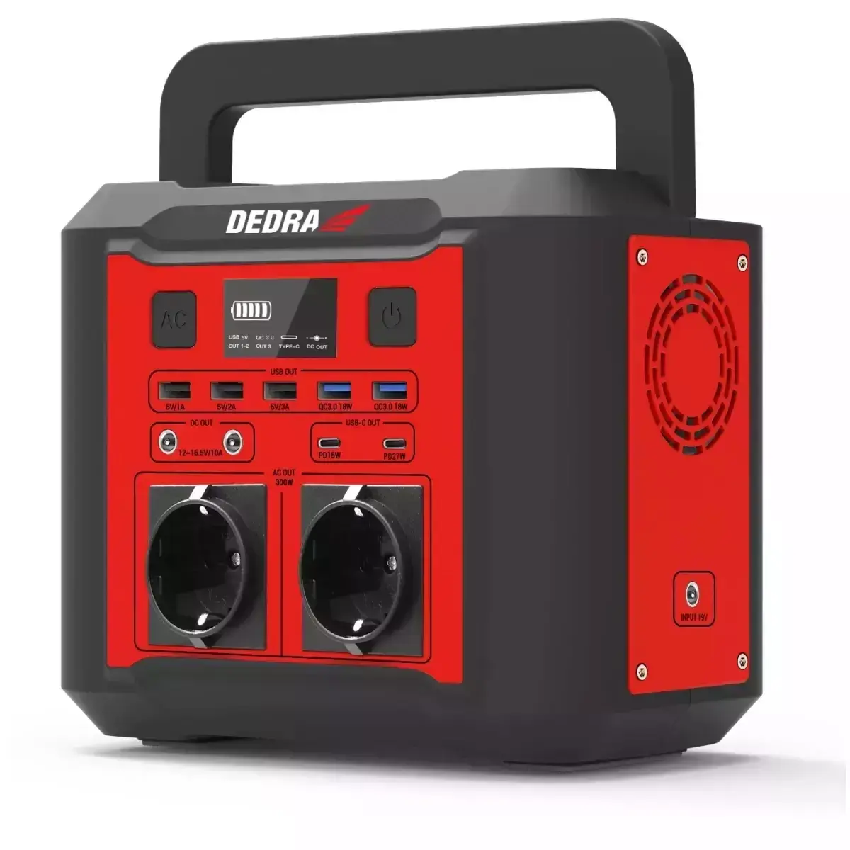 Pārnēsājamā elektroenerģijas stacija DEDRA DEZS0300 Photo 15