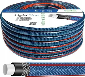 Garden hose VARTCO 1/2" 20m, 4‑wire, light blue