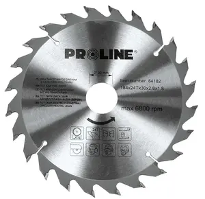 Circular saw blade Proline 250 mm × 40T, bore 30/20/16 mm, model 84254