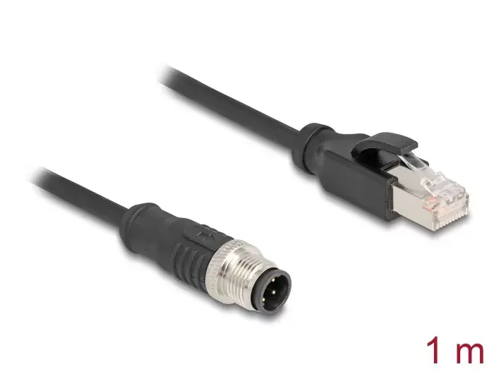 Tīkla kabelis DeLOCK M12 Cable D-coded Photo 3