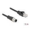 Tīkla kabelis DeLOCK M12 Cable A-coded 8 pin male to RJ45 male Photo 3