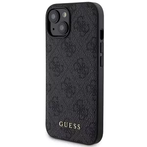 Protective Hardcase GUESS for iPhone 15 with 5000mAh MagSafe Powerbank, Black
