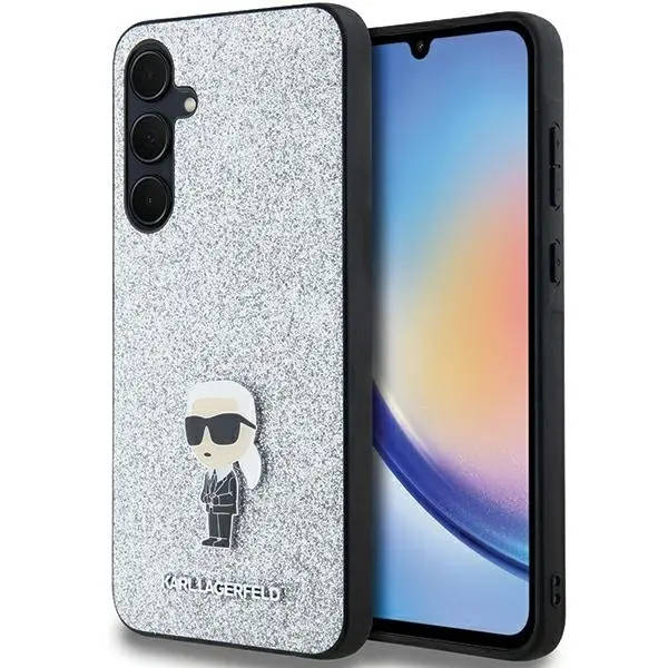 Cietais telefona maciņš Karl Lagerfeld KLHCSA35GCNPSG