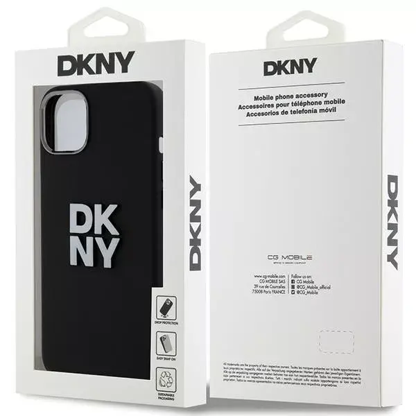 DKNY cieta aizsargvāciņa Apple iPhone 15 - silikons Photo 8