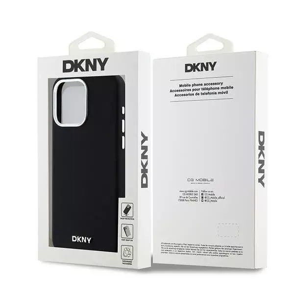 Hardcase DKNY iPhone 15 Pro Max šķidrā silikona melns Photo 7