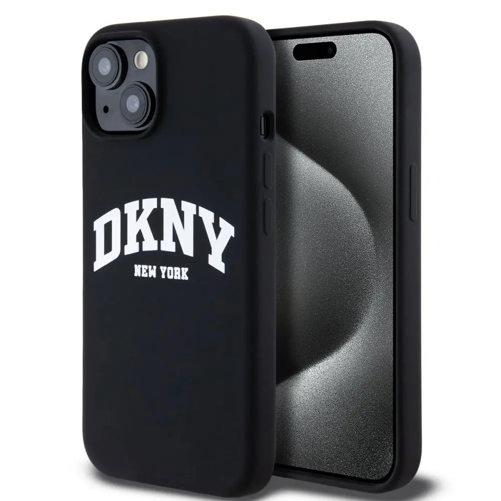 MagSafe apvalks DKNY Liquid Silicone Arch Logo iPhone 15 Photo 10