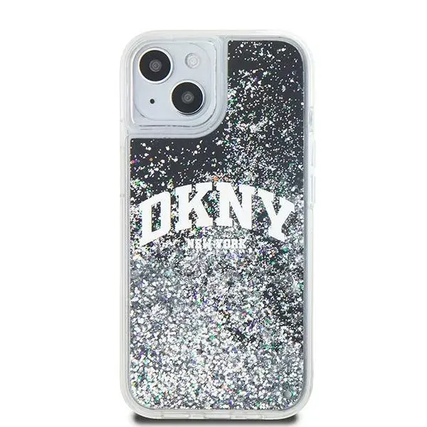 Ciets DKNY vāciņš Apple iPhone 15 — Liquid Glitter Photo 4