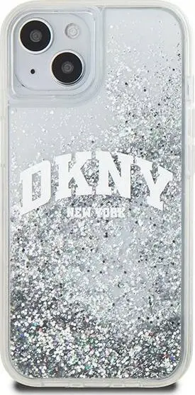 Hardcase DKNY for Apple iPhone 15 — Liquid Glitter Black Photo 9