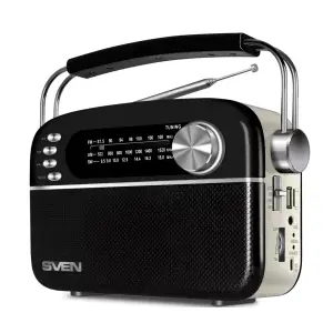 Radio uztvērējs Sven SRP-505 Black