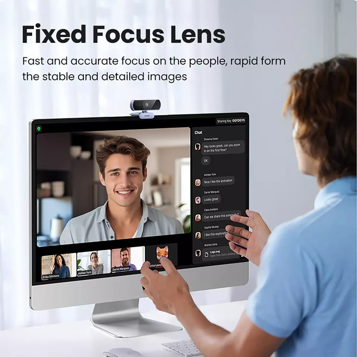 UGREEN CM678 USB HD Webcam 1080p Photo 6