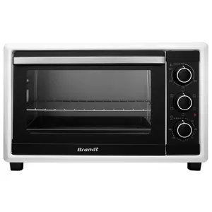 Mini oven BRANDT FC26MUW 26 L 1500 W Black with grill and convection