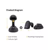Handheld Barcode Reader Equip Wireless 2D Barcode Scanner Photo 5