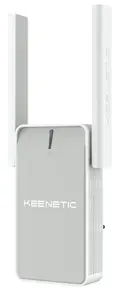 Keenetic Buddy 5 KN-3311 AC1200 Mesh Wi-Fi 5 signāla atkārtotājs ar Ethernet portu un divu joslu ārējām antenām
