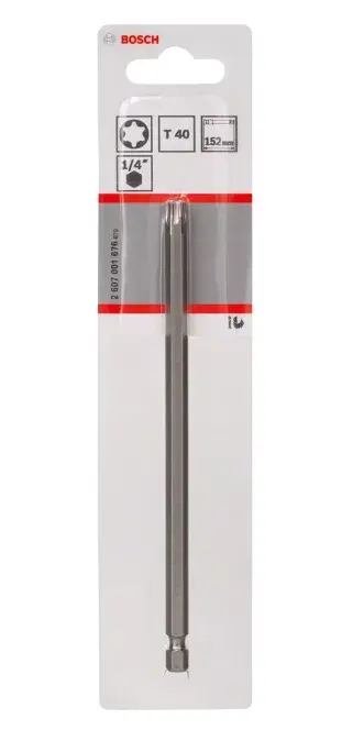 Skrūvgrieža uzgaļi Bosch 2607001676 Photo 2