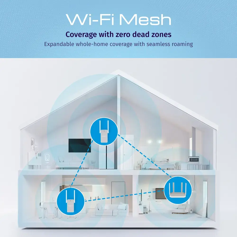 Усилитель Wi-Fi Keenetic Buddy 4 (KN-3211) N300 Mesh Photo 7