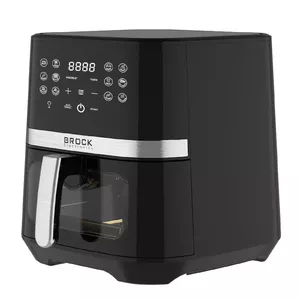 BROCK DAF 6501G Friteris ar Karsto Gaisu ar 6.5L Ietilpību, 1800W Jaudu un 220-240V Spriegumu Pelēkā Krāsā