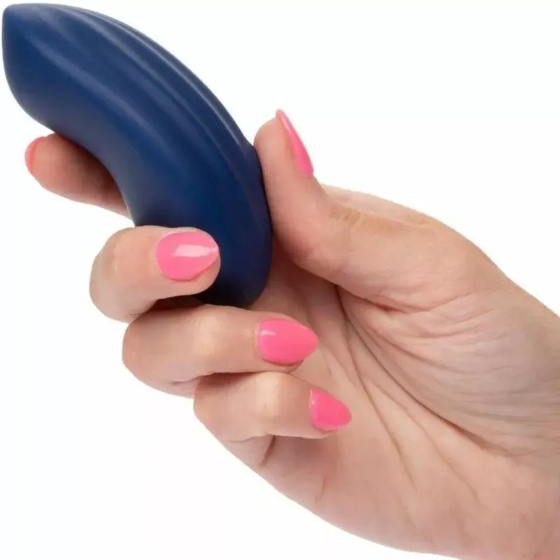 Vibrators California Exotics Cashmere Velvet Curve Blue Photo 9