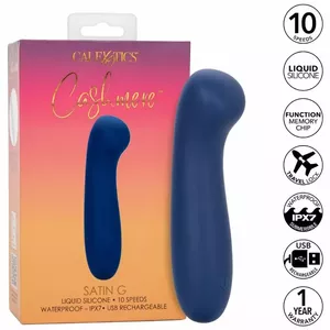 Vibrator CALEXOTICS Cashmere Satin G Blue