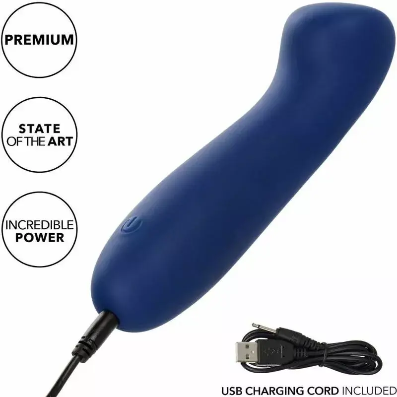 Vibrators CALEXOTICS Cashmere Satin G Blue Photo 8