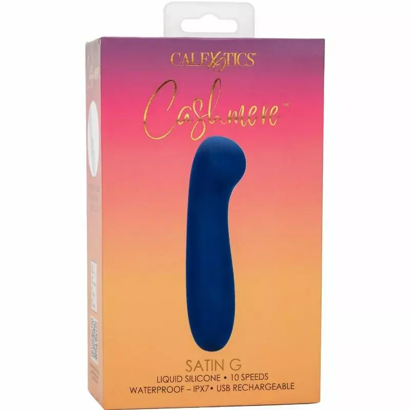 Vibrators CALEXOTICS Cashmere Satin G Blue Photo 10