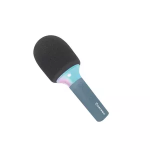 Mikrofons KIDYWOLF KIDYWOLF Mikrofon Bluetooth mit Licht blau