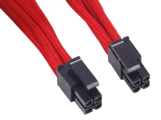 Cable EPS12V 8pin(4+4) Silverstone SST-PP07-EPS8R Photo 2