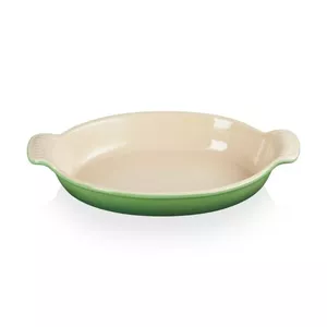 Oval Casserole Le Creuset Heritage 28 cm Stoneware Bamboo Green