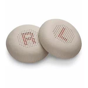 HP Ear Cushion Poly for Blackwire 7225, Sand Faux Leather, Pack of 2