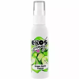 Body Spray Eros Yummy Green Apple Fusion 50 ml — fragrance spray for body