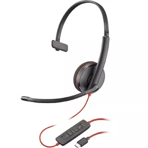 Headset POLY Blackwire 3210 Monaural USB-C Wired Business Everyday