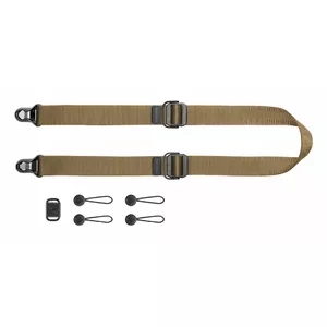 Peak Design Slide Lite strap Action camera Aluminium Leather Nylon Brown