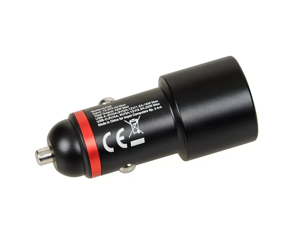 IBOX ICC20 automašīnas lādētājs 60 W (USB‑C PD) Photo 2