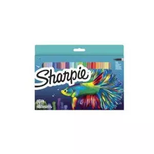 Pastāvīgie marķieri Sharpie Fish Set 18 gabali