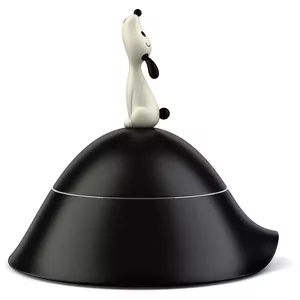Салатница Alessi AMMI19 B 0.6 L Круглая Нержавеющая сталь Черная