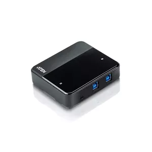 USB 3.0 Peripheral Sharing Device ATEN (Incase) 2-port, 5 Gbit/s, Micro-USB Type-B, Black