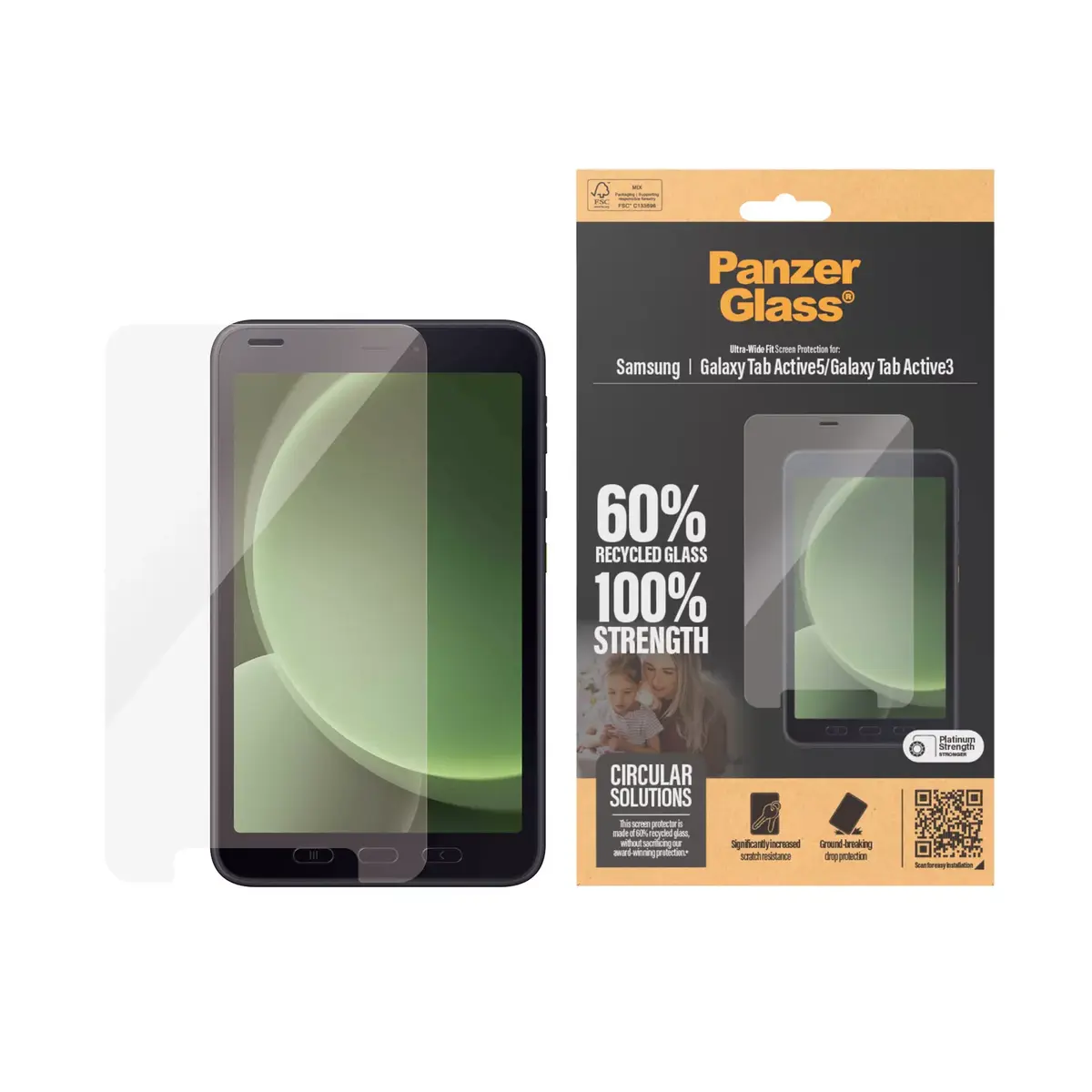 Screen Protector PanzerGlass Samsung Galaxy Tab Active5 5G Photo 2