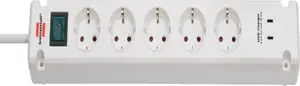 Power Strip Brennenstuhl 1150660425 6 Outlets 3m Cable
