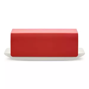Coffee maker accessory ALESSI Mattina Resin, Stainless steel — rectangular red, 95×210×70 mm
