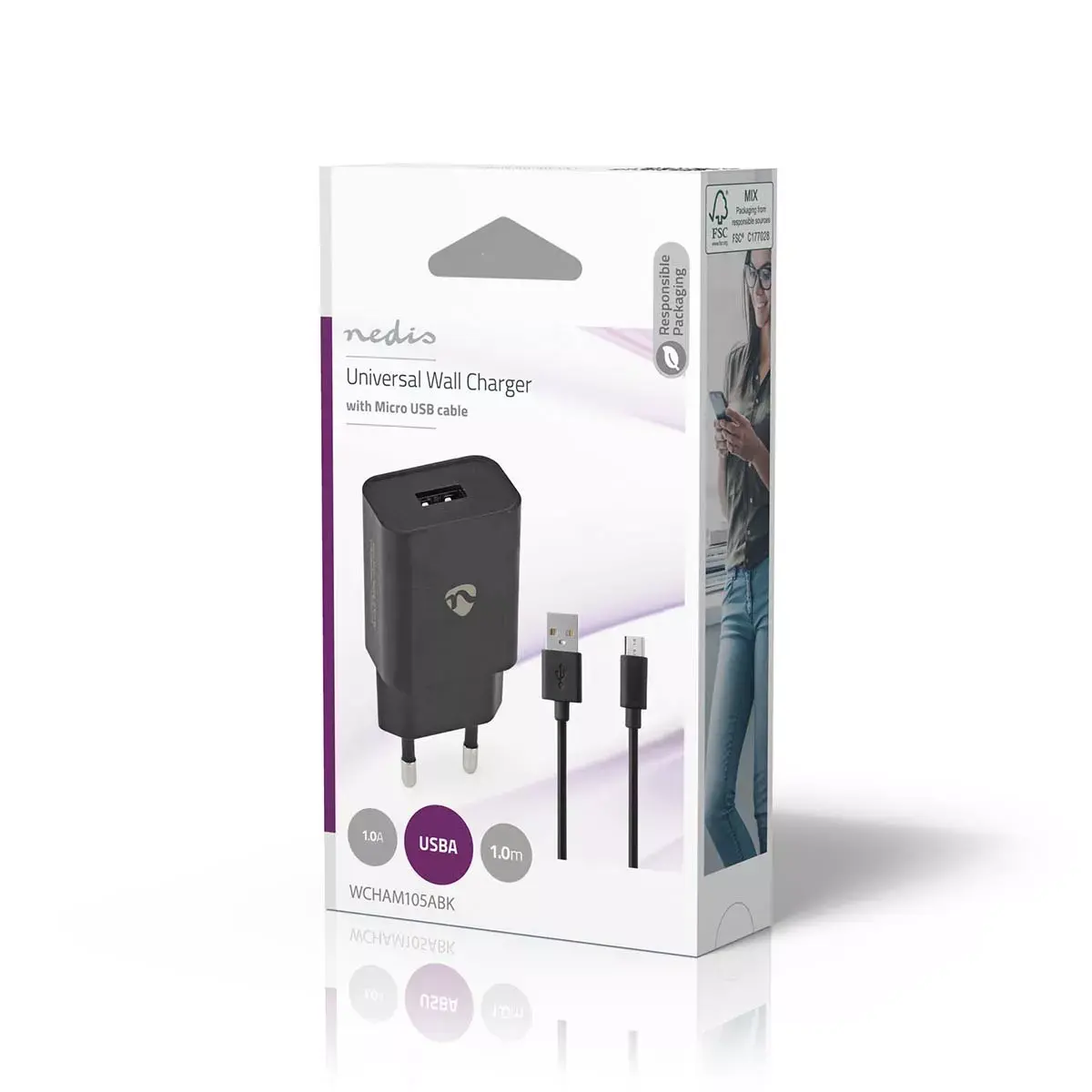 Nedis WCHAM105ABK mobile device charger Photo 5