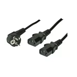 Сетевой кабель типа F ShiverPeaks 1.8м с 2 x C13 соединителем