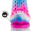 Dildo EPIC silikona zils — neliels tentakļu dildo Photo 9