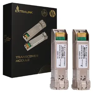 SFP+ module Extralink EX.35900 10Gbps LC/UPC 1310nm 10km single-mode DOM (2-pack)