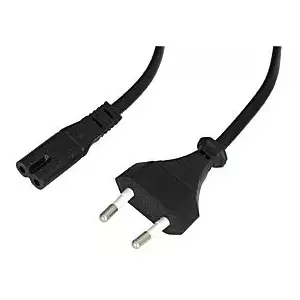 Lindy 30421 power cable Black 2 m CEE7/16 C7 coupler