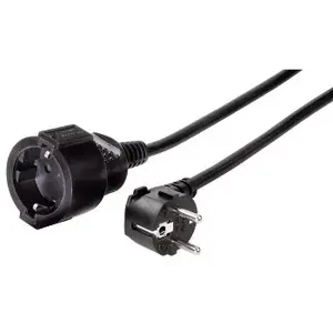 Power Extension Cable Hama 00047871 10m 1 AC Outlet Black