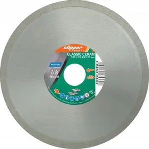 Diamond cutting disc NORTON Classic Ceramic 180 mm with 25.4/22.23 mm bore for ceramic cutting