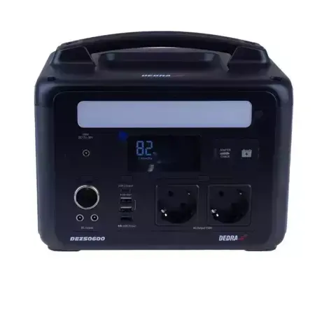 Portable Power Station DEDRA DEZS0600 5902628933010 Photo 3