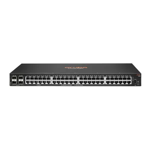 Aruba 6100 48G 4SFP+ Управляемый L3 Gigabit Ethernet (10/100/1000) 1U Черный
