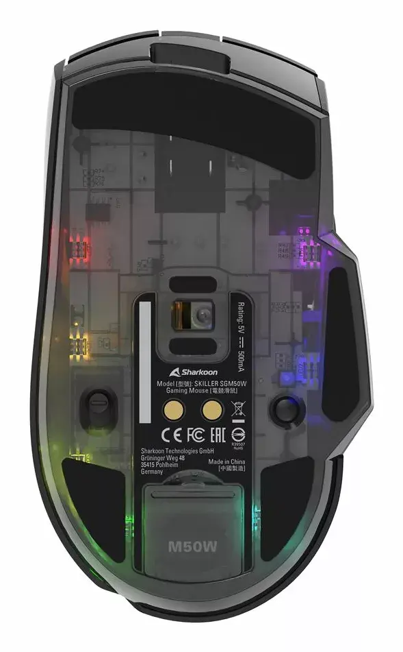 Мышь Sharkoon SGM50W Photo 8