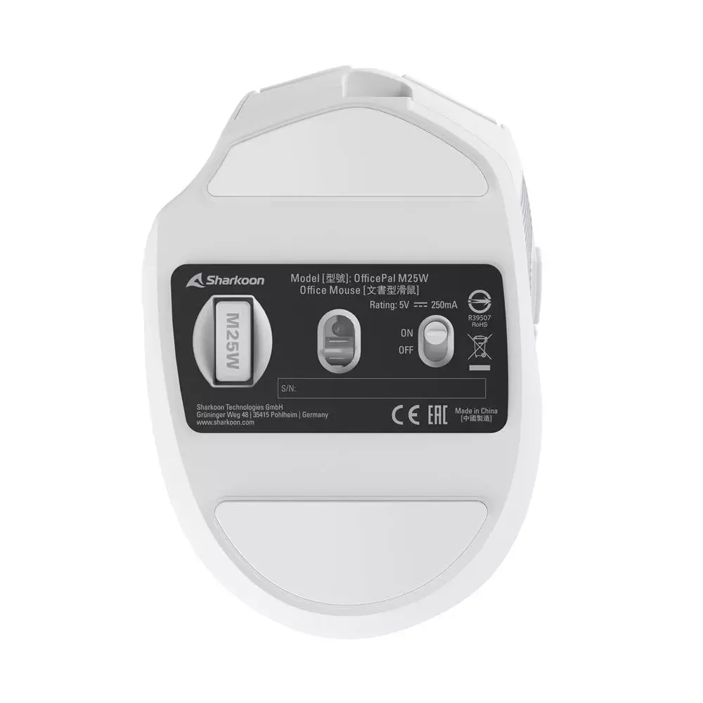 Мышка Sharkoon OfficePal M25W Photo 2
