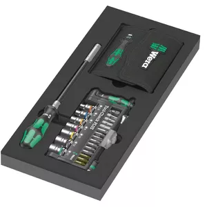 Manual screwdriver Set Wera 05150150001 Width 172 mm Length 392 mm